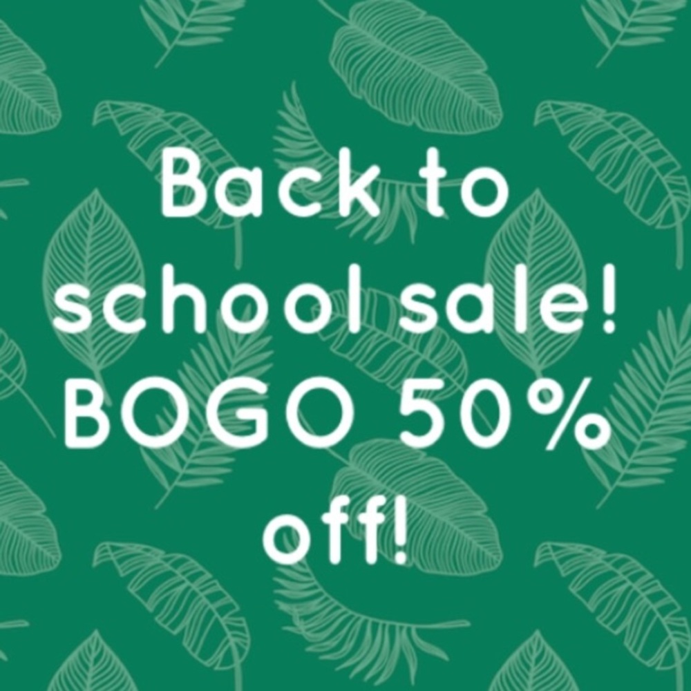 Buy 1 get 1 50% off!!